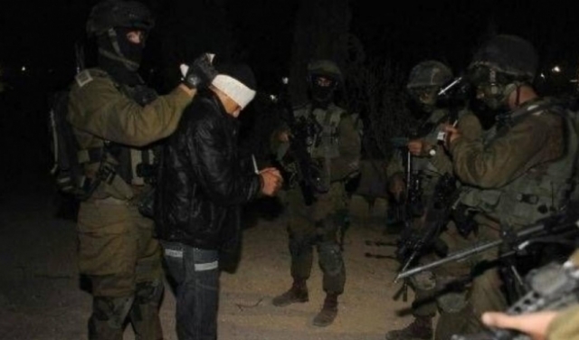  اعتقال 6 فلسطينيين بالضفة الغربية