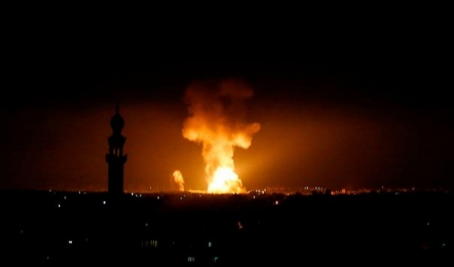 الاحتلال يقصف جنوبي قطاع غزة بعد اعتراض صاروخ