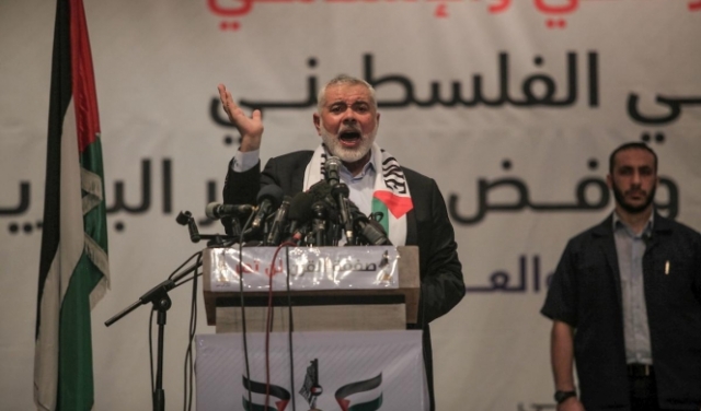 هنيّة يطالب الوسطاء بإلزام إسرائيل ببنود تفاهمات التهدئة 