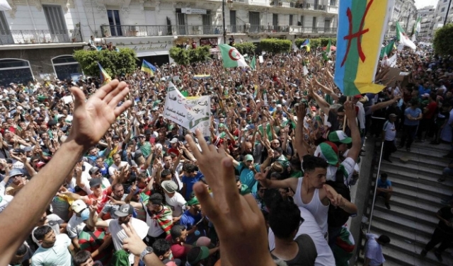 الجزائر: تظاهرات حاشدة للأسبوع التاسع عشر على التوالي
