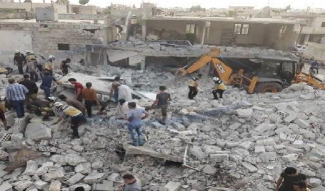 سورية: مقتل 13 مدنيا في غارة على ريف إدلب