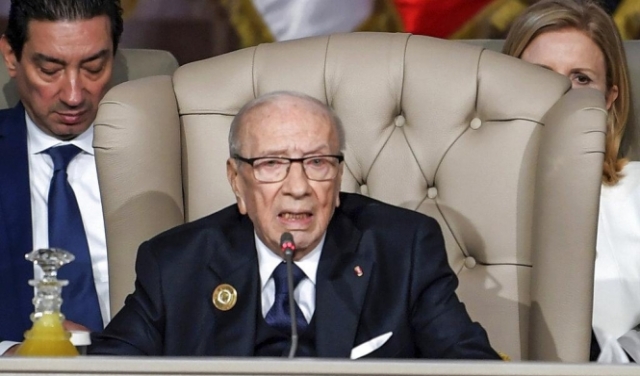 نقل الرئيس التونسي للمستشفى العسكري مجددا