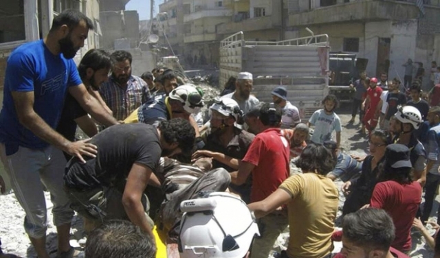 مقتل 7 مدنيين بغارات للنظام وروسيا بريف حماة