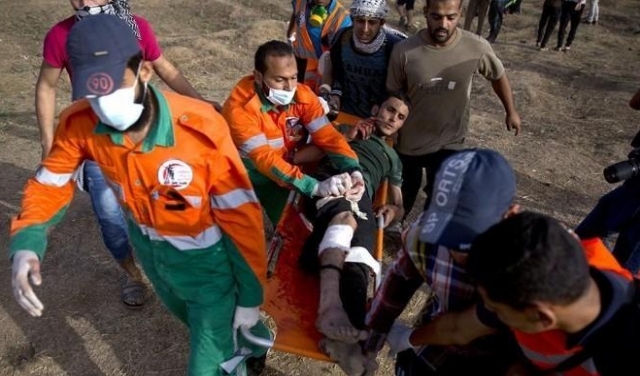 غزة: إصابة شابين برصاص الاحتلال شرق خان يونس