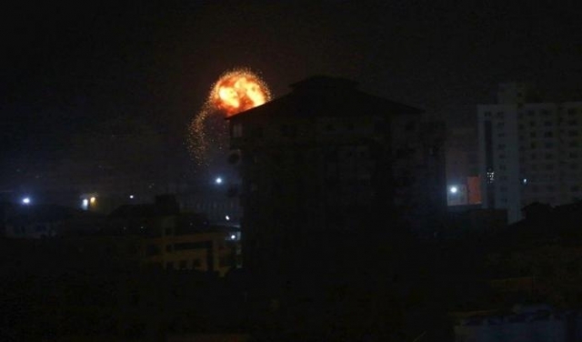 حماس تعتبر القصف الإسرائيلي 