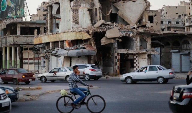 فيلم لبناني: مشاهد الدمار في سورية لتصوير 