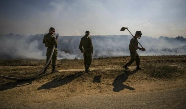 الاحتلال يقصف موقعا غرب مدينة غزة