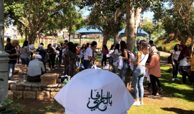 أكثر من 100 طالب جامعي في يوم تطوعي ثقافي في يافا