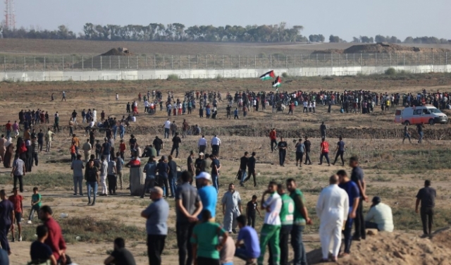 الاحتلال يقصف موقعين شمالي قطاع غزة