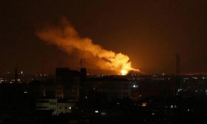 شن الطيران الحربي الإسرائيلي فجر اليوم الأربعاء، سلسلة غارات على أهداف ومواقع لحركة حماس في قطاع غزة
