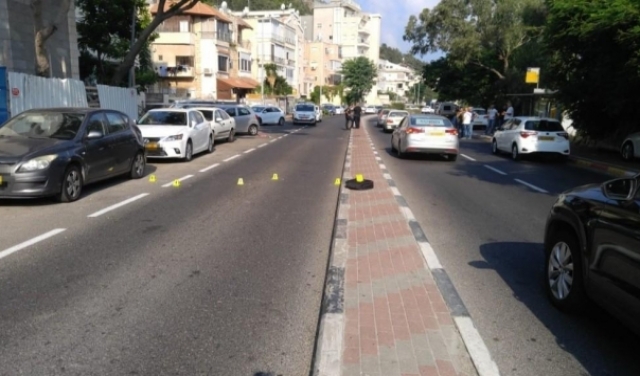 حيفا: إحراق سيارة طبيب أصيب قبل أيام بجريمة لإطلاق نار