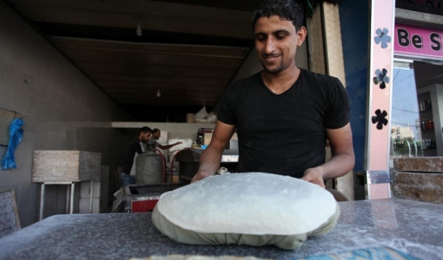 خبز الطابون في غزّة