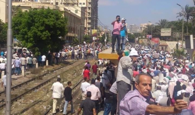 مظاهرات في مدن مصرية مطالبة برحيل السيسي