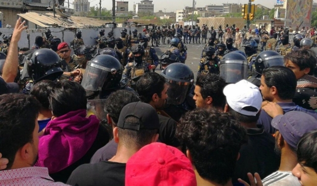 تجدد المظاهرات في العراق والسلطات تواجهها بالقمع