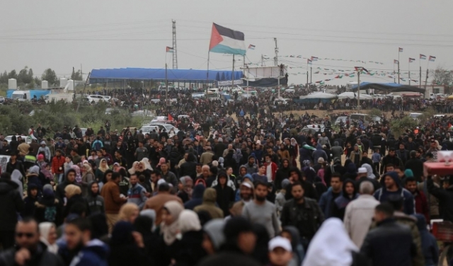 إصابات في قمع الاحتلال لمسيرة العودة شرق غزة