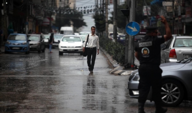 مطر على غزة