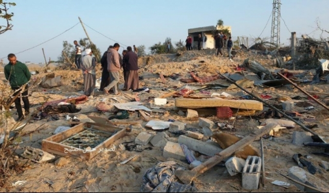 غزة: 8 شهداء من أسرة واحدة بينهم أطفال