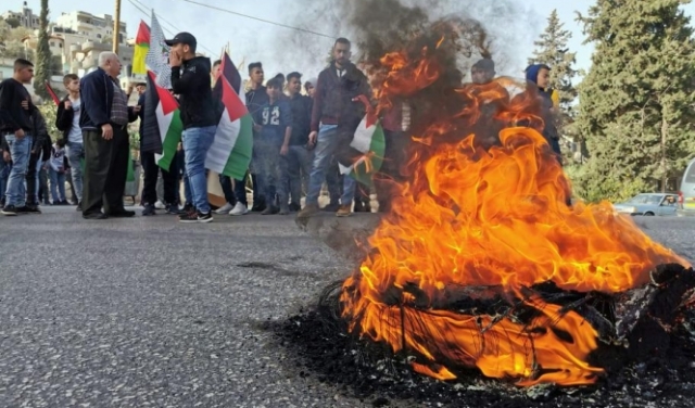 الهلال الأحمر: إصابة 63 فلسطينيا خلال مواجهات مع الاحتلال بالضفة