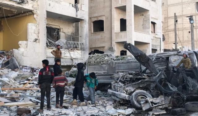 إدلب: مقتل مدنيين في قصف جوي  و70 مقاتلا في اشتباكات