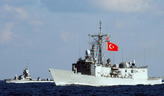  البحرية التركية اعترضت سفينة إسرائيلية قبالة قبرص