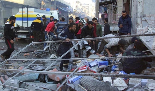 مقتل 14 مدنيًا على الأقل جراء قصف لقوات النظام السوري في إدلب
