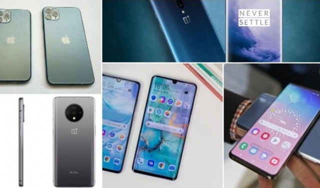 أفضل خمسة هواتف ذكية لعام 2019