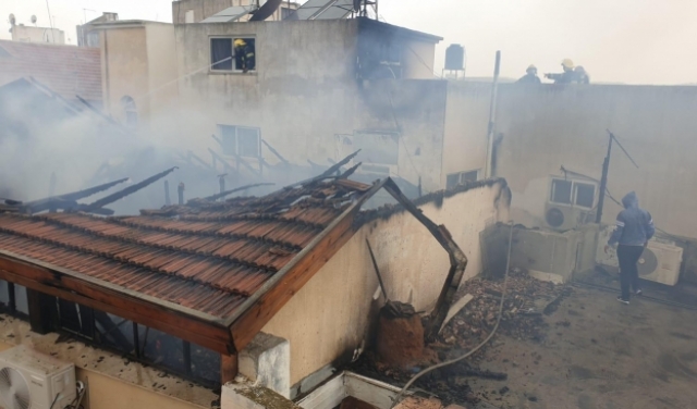 حريقان في منزلين مأهولين بيافة الناصرة والمشيرفة