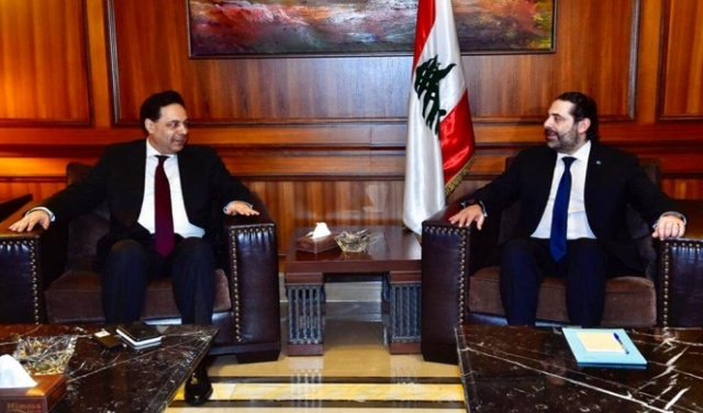 سياسيون لبنانيون: دياب 