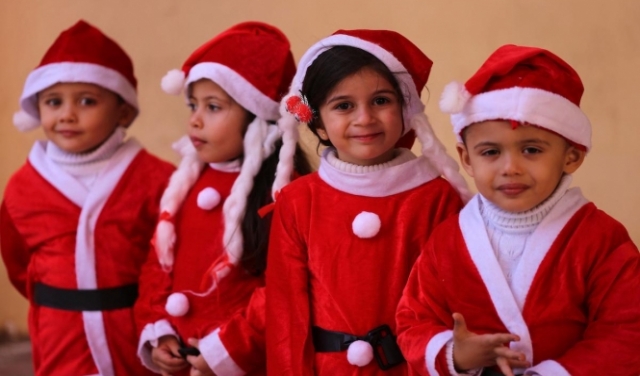 احتفالات عيد الميلاد ورأس السّنة في غزة