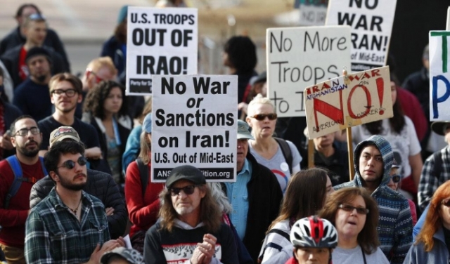 التوتر الأميركي الإيراني: حراك دولي ومظاهرات رفضا للحرب