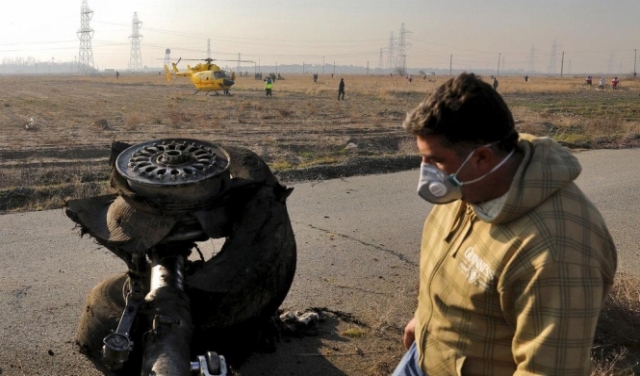 أوكرانيا: لا دليل على تعرض الطائرة المنكوبة للخطر قبل تحطمها
