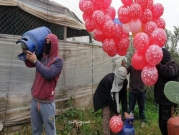 غزة: تهديدات بتكثيف إطلاق البالونات الحارقة إذا تعثرت التهدئة 
