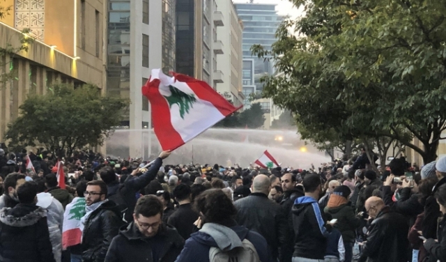 بيروت: إصابات ومواجهات بين المحتجين وقوى الأمن