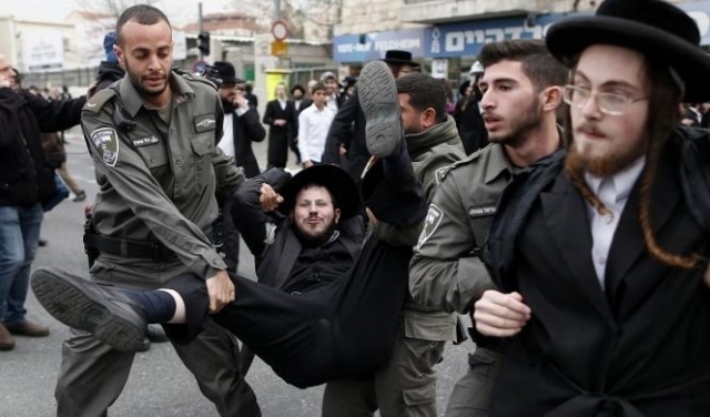 القدس: اعتقال 38 شخصًا في مواجهات بين الحريديين والشرطة