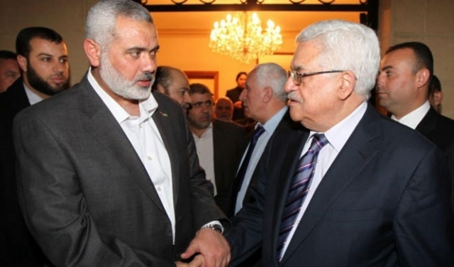 هنية يتفق مع عباس على التنسيق لمواجهة 
