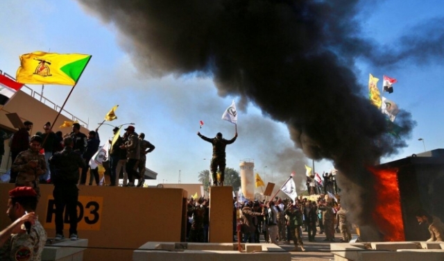 العراق: استهداف قاعدة عسكرية تستضيف أميركيين بـ5 قذائف هاون