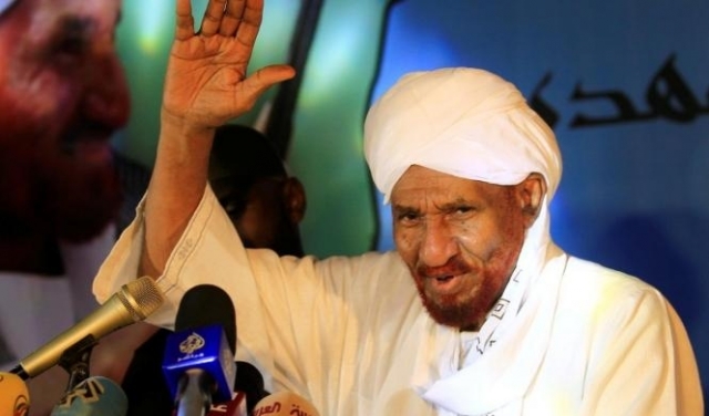 المهدي: التطبيع مع إسرائيل لن يحقق مصالح السودان