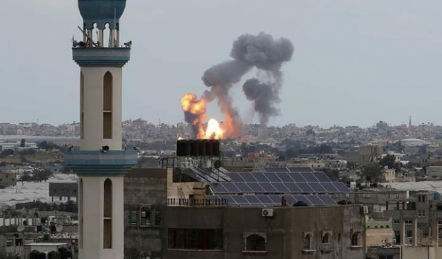 غارات للاحتلال على غزة ورشقات صاروخية باتجاه الجنوب