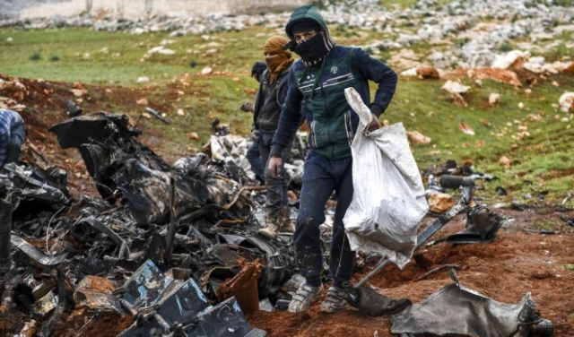 إدلب: 4 قتلى مدنيين بغارة روسية