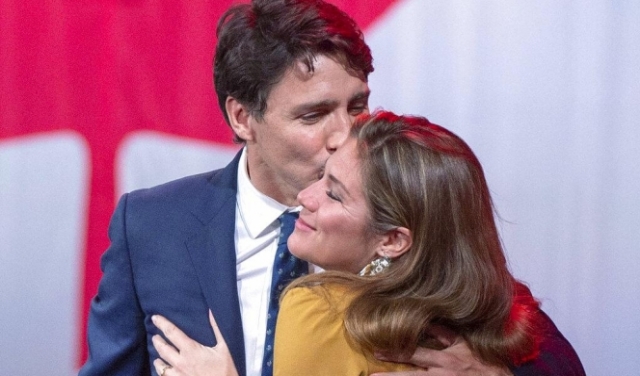 زوجة رئيس الوزراء الكندي مصابة بفيروس 