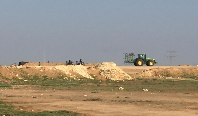 النقب: تدمير وإبادة محاصيل زراعية في وادي النعم
