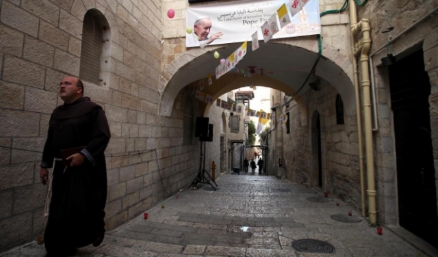 فلسطين: كورونا يعيق مراسيم الاحتفال بأحد الشعانين 