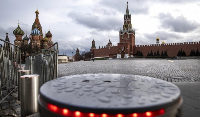 الميدان الأحمر في موسكو مغلق بسبب كورونا