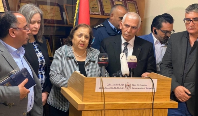 وزيرة الصحة الفلسطينية: تسجيل 10 إصابات جديدة بفيروس كورونا