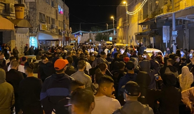 تشييع غاضب لجثمان الشهيد الحلاق في القدس المحتلة