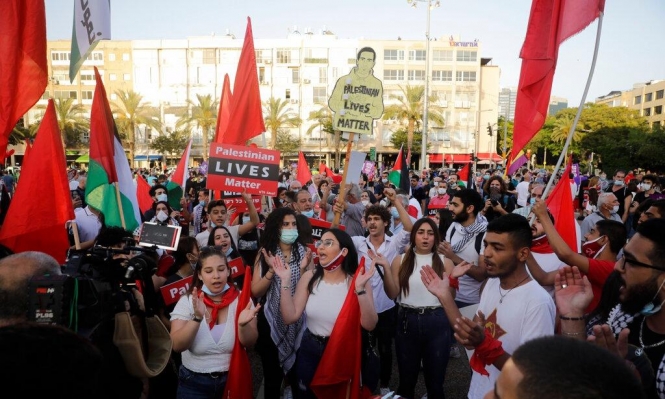 مظاهرة في تل أبيب ضد الضم وبركة يمتنع عن المشاركة