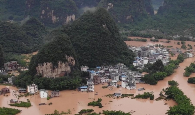 الصين: مصرع عشرين شخصا على الأقل في فيضانات