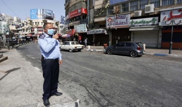 الاحتلال يمنع الأمن الفلسطيني من إقامة حواجز لمواجهة كورونا