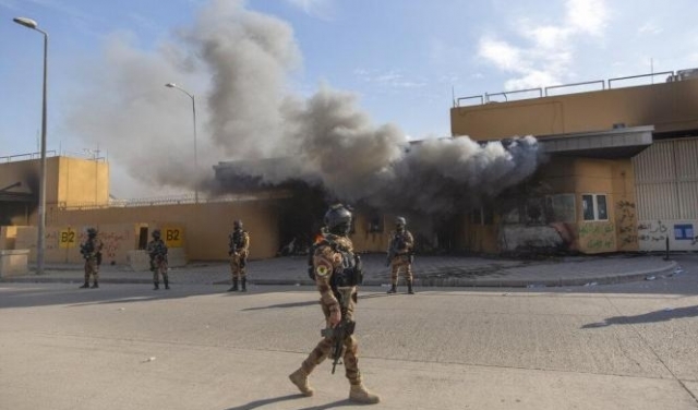 العراق: سقوط صاروخين قرب السفارة الأميركية في بغداد 