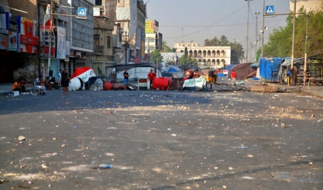 مقتل متظاهرين اثنين برصاص قوات الأمن وسط بغداد